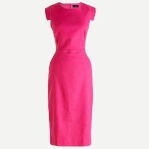 J. Crew Resume Dress - Hot Pink - Size 8